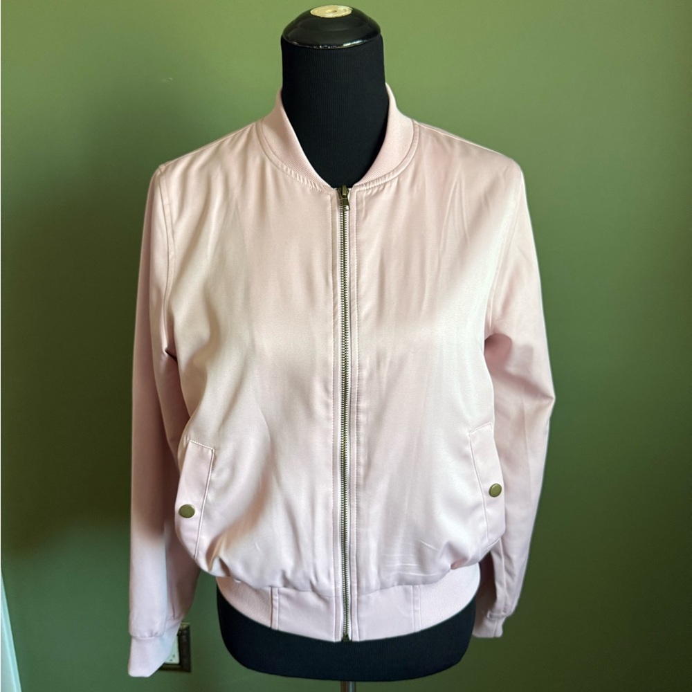 Pink Women's Bomber Jacket